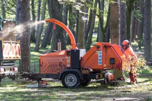 Arboriculture asset and machinery in use. Obtained through specialised finance for arboriculture companies.